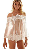 See Through Lace Babydoll and G-String Set