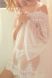 See Through Lace Babydoll and G-String Set