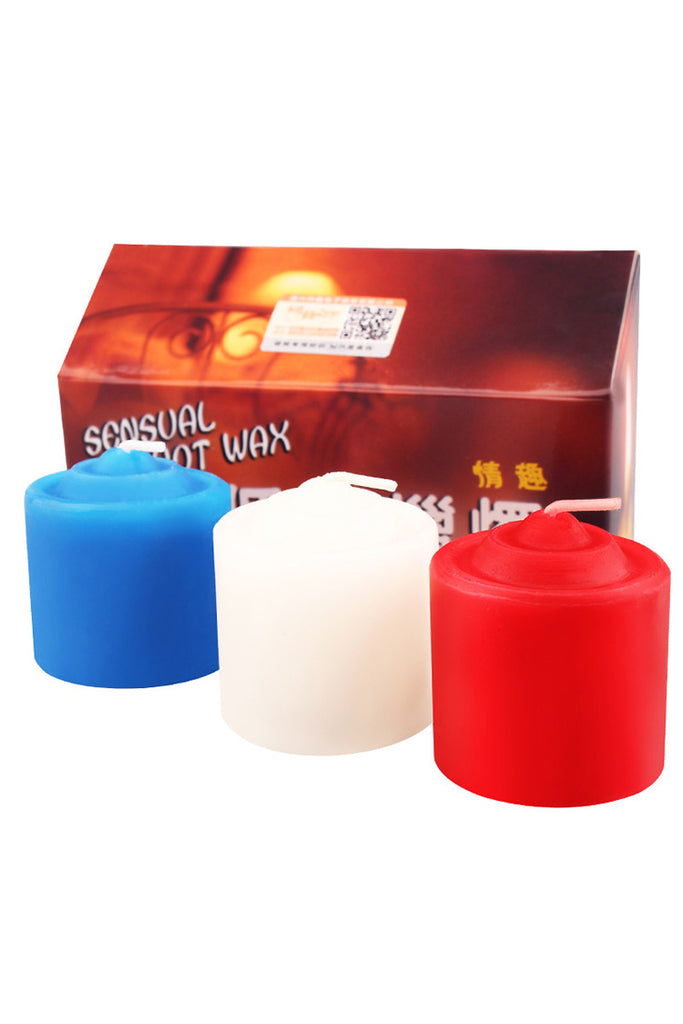 Natural Fragrance Low Temperature Candles for SM Pack of 3