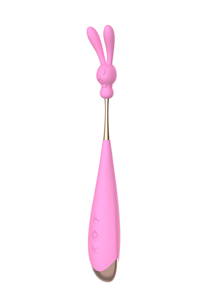 DIBE Pink Mini Head Vibrator Plus Tip Attachment