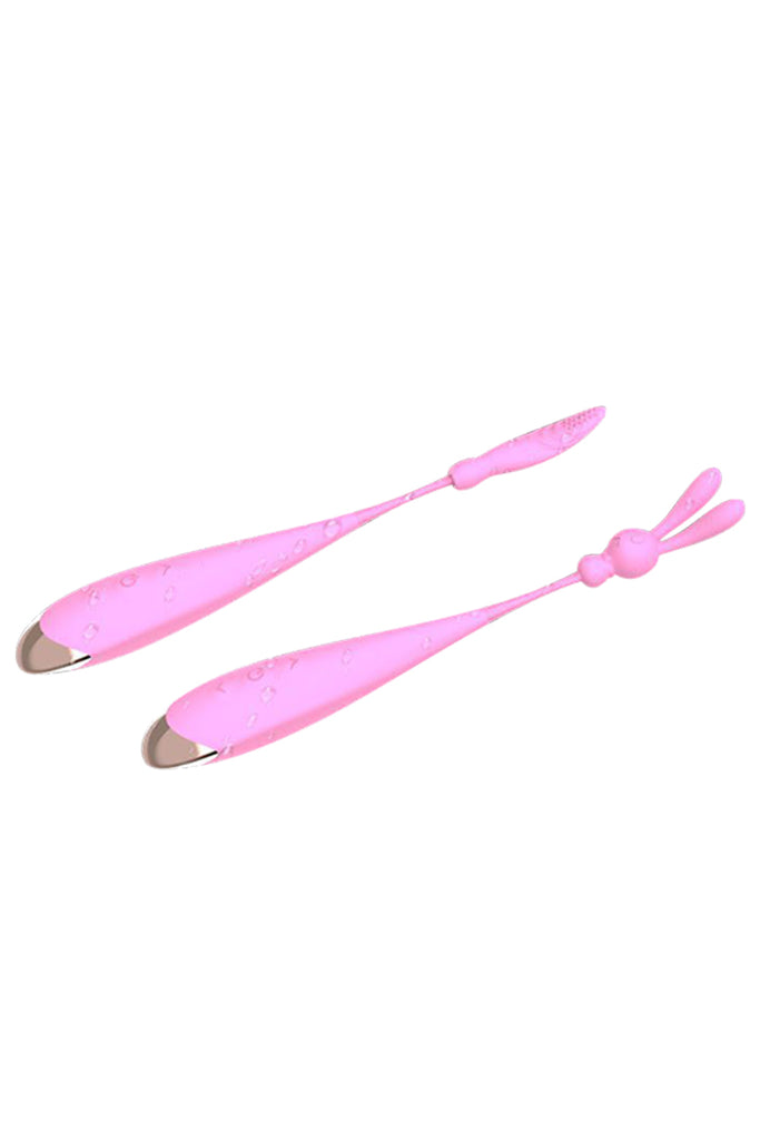 DIBE Pink Mini Head Vibrator Plus Tip Attachment