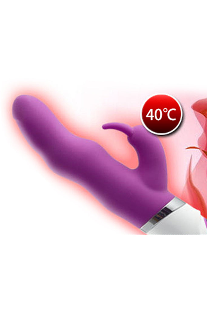 EasyLoveL 40℃ Heating Ultra-Quiet Rechargeable Rabbit Vibrator