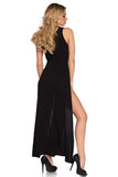 V Neck Long Nightdress
