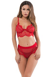 See Through Hollow Women Underwear Sexy Girl Bra Set Lace Patchwork