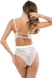 See Through Hollow Women Underwear Sexy Girl Bra Set Lace Patchwork