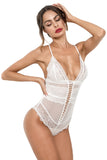 Women's One Piece Teddy Lace Babydoll Bodysuit Sexy Lingerie Shapewear