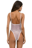 One Piece Lace Babydoll Bodysuit Lingerie for Women