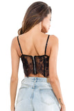 Women's Lace Longline Bralette Bra