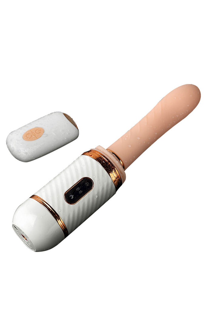 Hands Free Auto Thrusting Women's Masturbator Realistic Dildo Vibrator