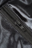 Erotic Sexy Leather Mesh Lingerie Sex Babydoll Porno Teddies Corset Zipper Lenceria Erotica Mujer Sexi Sexy Underwear Plus Size