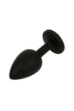 Silicone Butt Plug With Random Color Crystal Jewelry Smooth Touch Anal Plug No Vibrator Anal Sex Toys For Woman Men Gay
