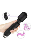 Personal Magic Wand Massager with 28 Powerful Frequency Handheld Wand Massager AV Vibrator Adult Toy for Couples Wand Vibrator