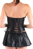 NAINAIKEI Plus Size Lingerie Sexy Hot Erotic Underwear Leather Corsets Latex Porn Babydoll Pleated Dress Pole Dance Sex Costumes