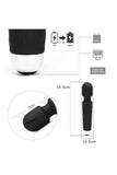 Personal Magic Wand Massager with 28 Powerful Frequency Handheld Wand Massager AV Vibrator Adult Toy for Couples Wand Vibrator