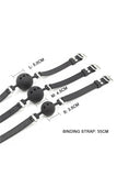 Couple Silicone Gag Ball BDSM Bondage Restraints Open Mouth Breathable Sex Ball