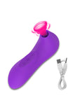 Suction Tongue Vibrator Vagina Sucking Sex Toy for Woman Oral blowing Clitoris Stimulator Masturbator Erotic Sex Toys For Adult