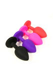 Silicone Butt Plug With Random Color Crystal Jewelry Smooth Touch Anal Plug No Vibrator Anal Sex Toys For Woman Men Gay