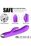 G Point Dildo Female Rabbit Vibrator Double Vibration Point Stimulator Silicone Female Clitoris Vagina Massager,female Sex Toy