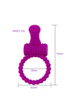 Male sex toys Silicon Vibrating Penis Rings Male Time Delay Ejaculation Adult Sex Toys for Men Erotic Products Built-in Batterys