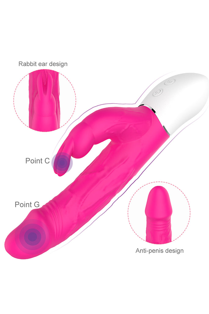 SexToys Rabbit Vibrator 9 Speed G Spot Dildo Vibrator Silicone Waterproof Clitoris Stimulator vagina Massager for Women