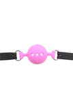 Couple Silicone Gag Ball BDSM Bondage Restraints Open Mouth Breathable Sex Ball