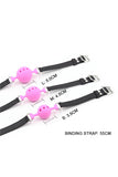 Couple Silicone Gag Ball BDSM Bondage Restraints Open Mouth Breathable Sex Ball