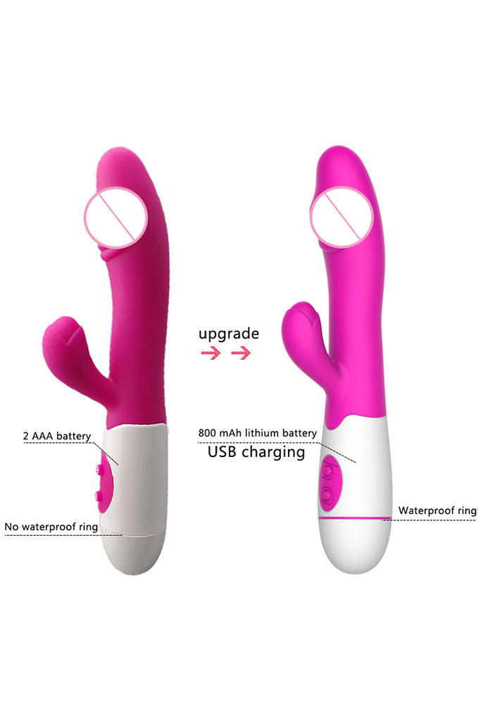 G Spot Clitoris Massager USB Charge Female Masturbator