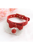 BDSM Bondage Choker Neckband Handmade Sexy Rivet Slave Costume