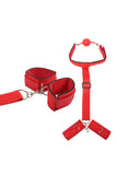 Bdsm Bondage Restraints Handcuff Slave For Woman Couples Adult Game Mouth Ball
