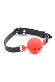Couple Silicone Gag Ball BDSM Bondage Restraints Open Mouth Breathable Sex Ball