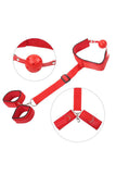 Bdsm Bondage Restraints Handcuff Slave For Woman Couples Adult Game Mouth Ball