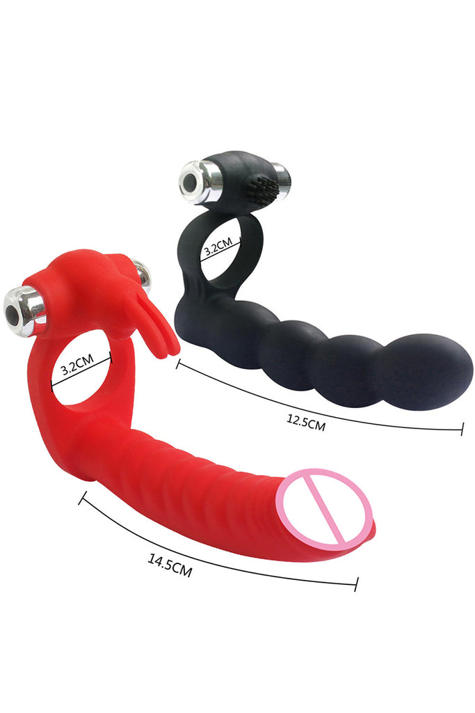 Butt Plug Rabbit Vibrator Clitoris Sex Toys for Couple