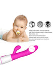 G-spot Dual Vibrating AV Stick with Clitoris Stimulator