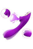 Sucking Vibrator Clitoris Stimulator Clit Nipple Sucker Tongue Vibrators For Women Pussy Licking Toy G Spot Wand Dildo