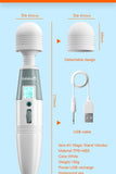 AV Magic Wand Clitoral Sucking Vibrator with LCD Screen